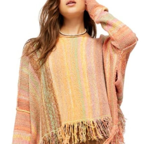 Free People Sweaters - Free People Sweater Women's NEW Radiate Stripe SM